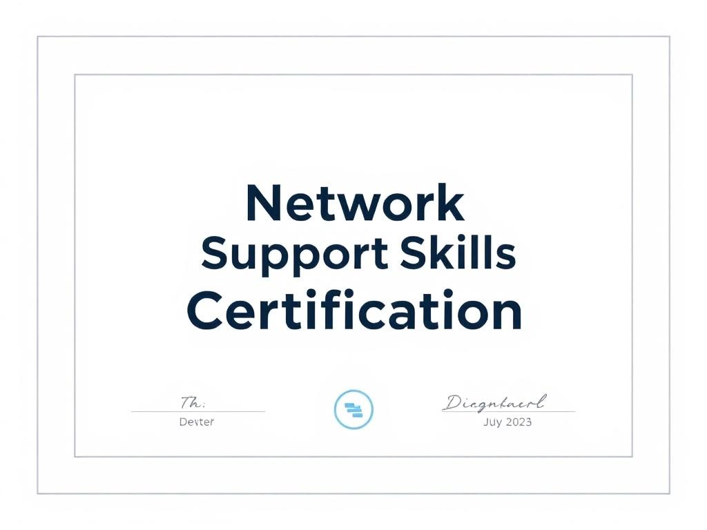 Network Support Skills Certification