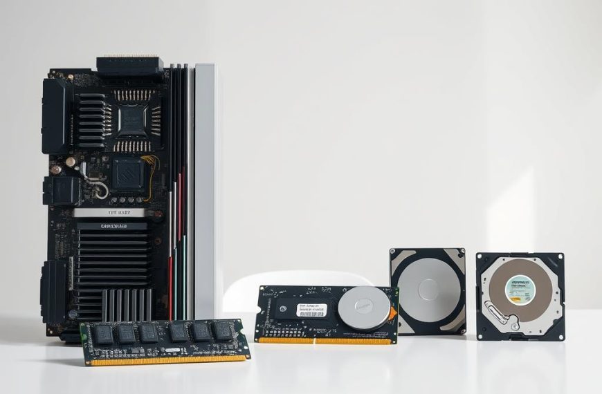 what are the four categories of computer hardware