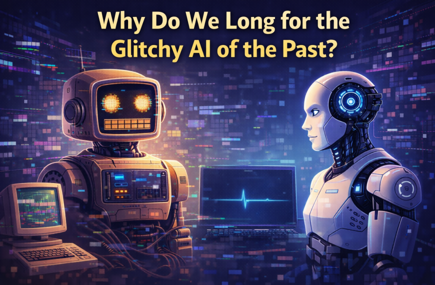 Why Do We Long for the Glitchy AI of the Past?