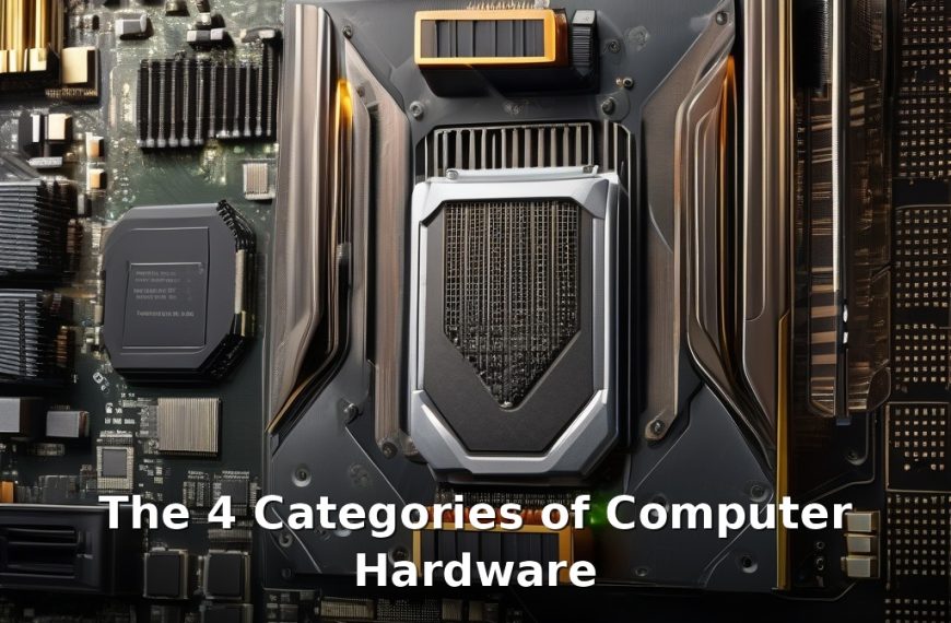 The 4 Categories of Computer Hardware Explained with Real Examples