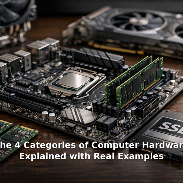The 4 Categories of Computer Hardware Explained with Real Examples