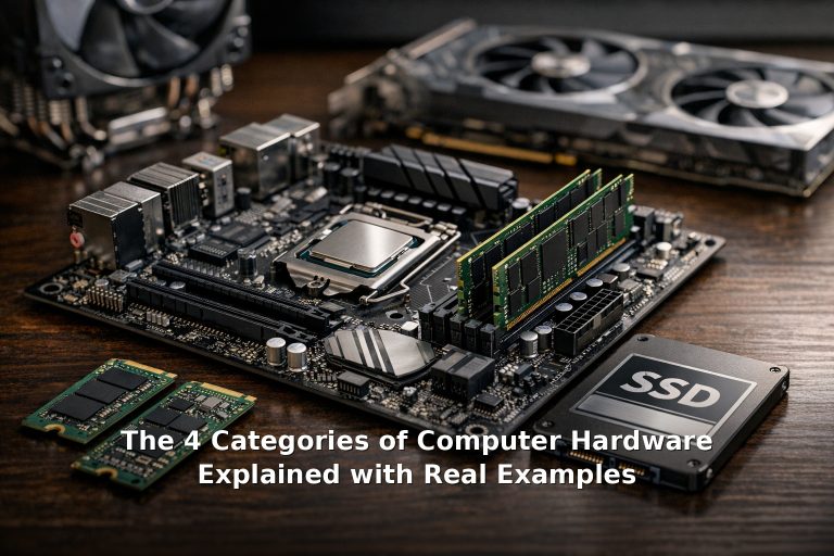 The 4 Categories of Computer Hardware Explained with Real Examples