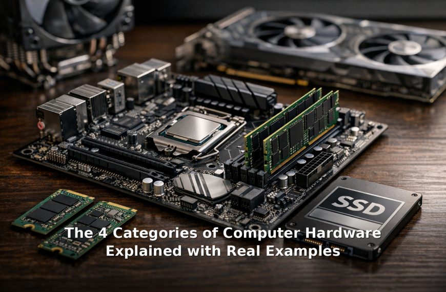 The 4 Categories of Computer Hardware Explained with Real Examples