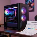 how much energy does my gaming PC use a month